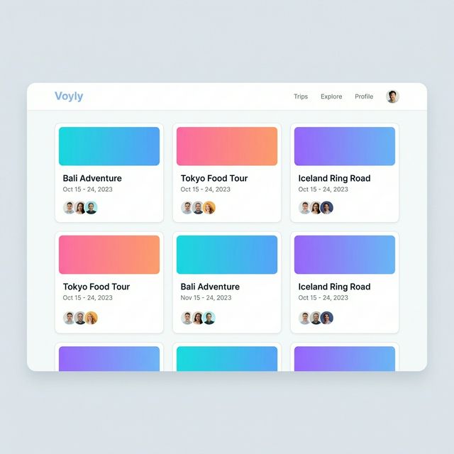 Voyly Dashboard